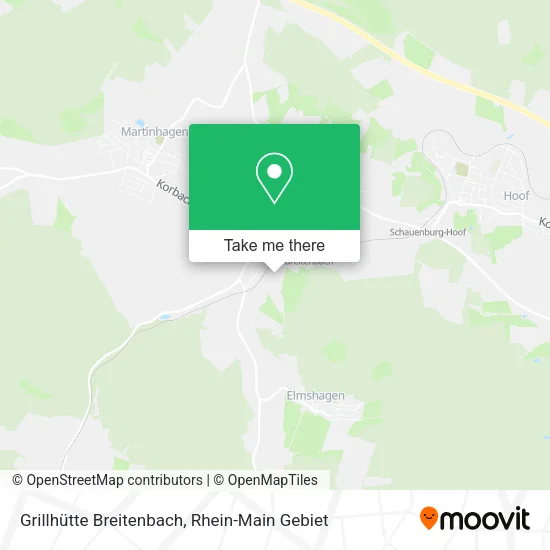 Карта Grillhütte Breitenbach