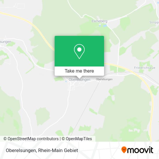 Карта Oberelsungen