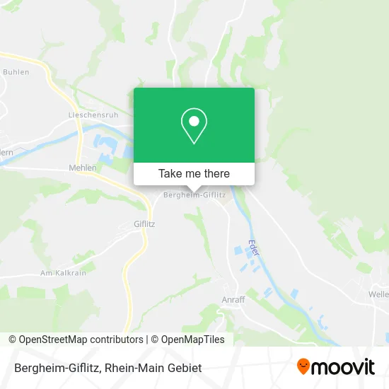 Карта Bergheim-Giflitz