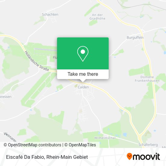 Карта Eiscafé Da Fabio