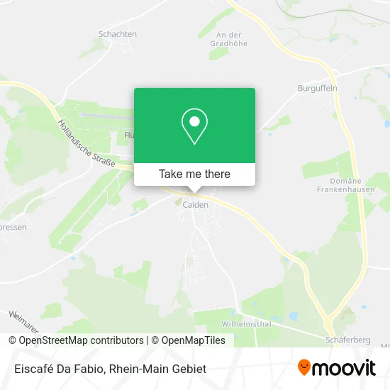 Карта Eiscafé Da Fabio