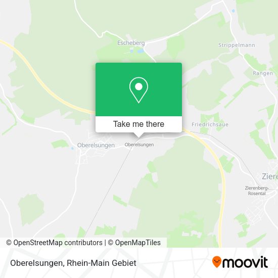 Карта Oberelsungen