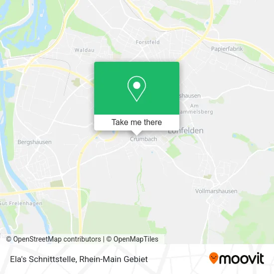 Карта Ela's Schnittstelle