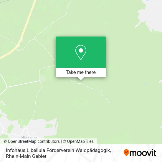Infohaus Libellula Förderverein Waldpädagogik map