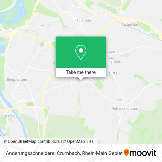 Карта Änderungsschneiderei Crumbach