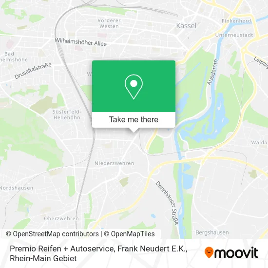 Карта Premio Reifen + Autoservice, Frank Neudert E.K.