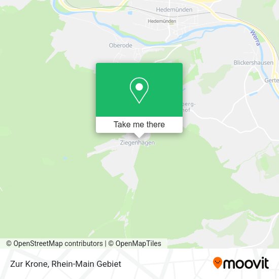 Карта Zur Krone