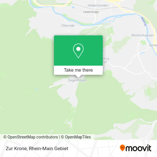 Карта Zur Krone