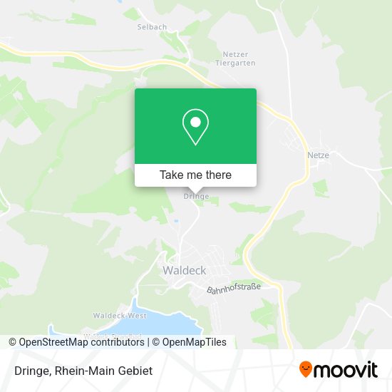 Карта Dringe