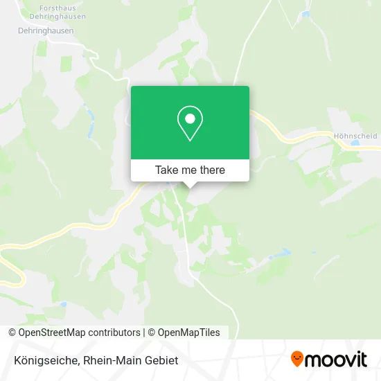 Карта Königseiche