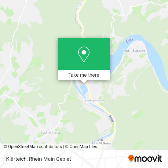 Карта Klärteich