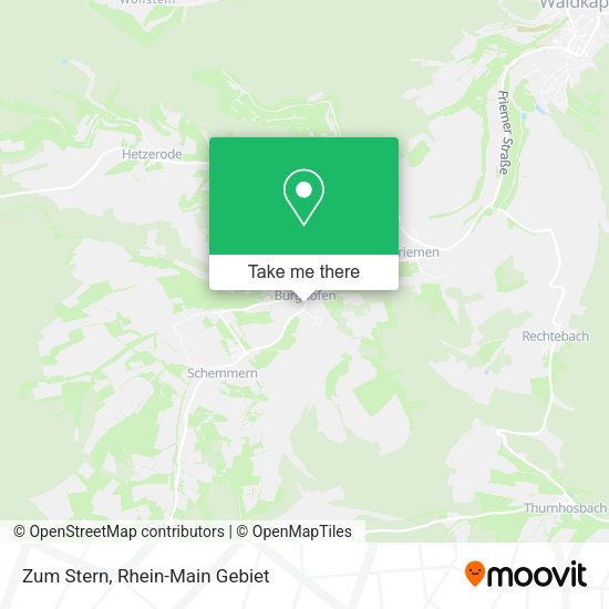 Карта Zum Stern