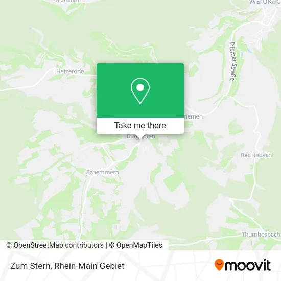 Карта Zum Stern