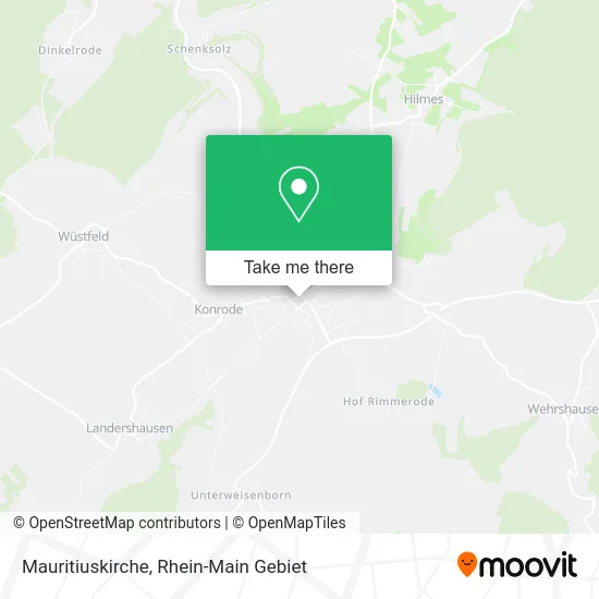 Карта Mauritiuskirche