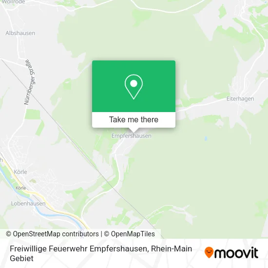 Карта Freiwillige Feuerwehr Empfershausen