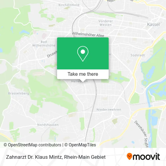 Карта Zahnarzt Dr. Klaus Mintz