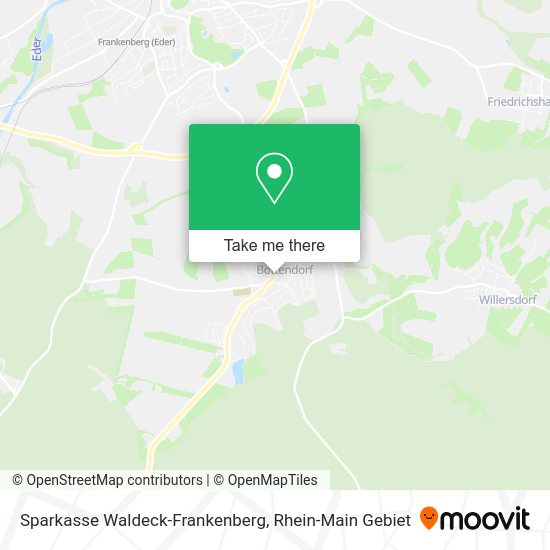 Карта Sparkasse Waldeck-Frankenberg