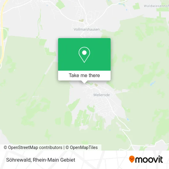 Карта Söhrewald