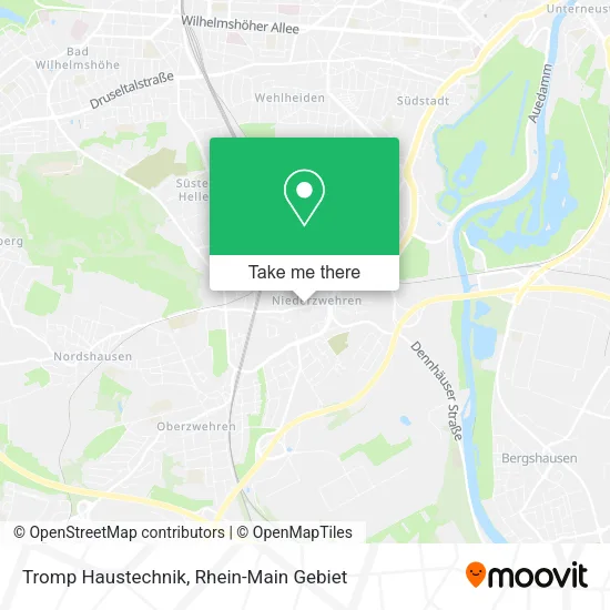 Карта Tromp Haustechnik