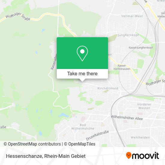 Карта Hessenschanze