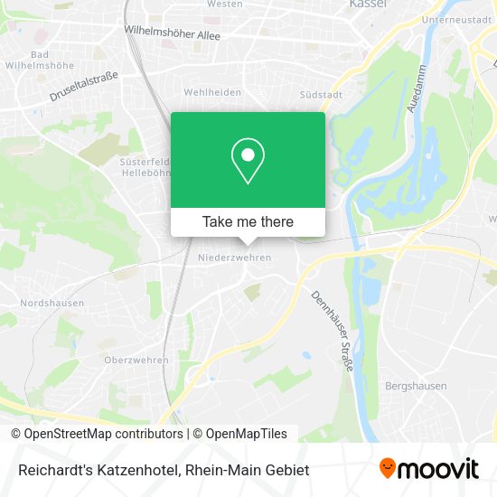 Карта Reichardt's Katzenhotel