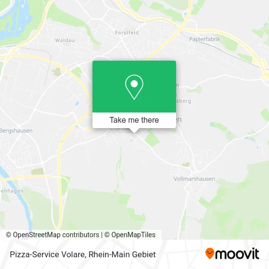 Карта Pizza-Service Volare