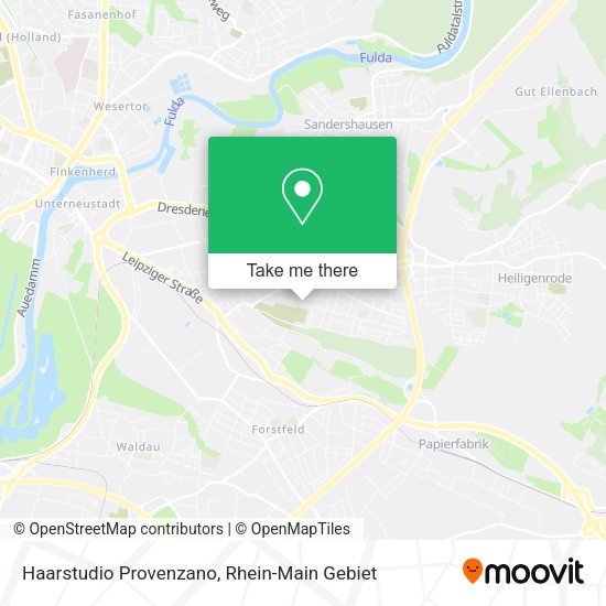 Карта Haarstudio Provenzano
