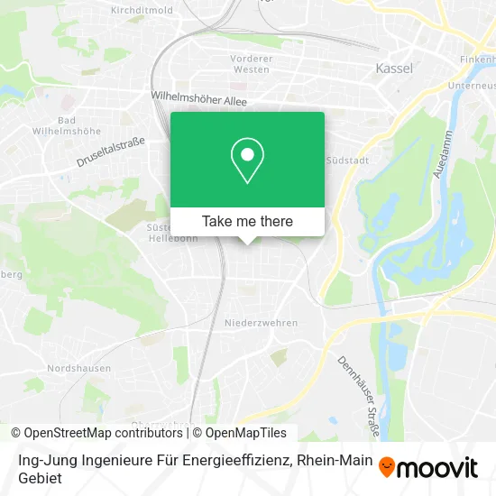 Карта Ing-Jung Ingenieure Für Energieeffizienz