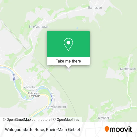 Карта Waldgaststätte Rose