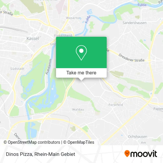 Карта Dinos Pizza