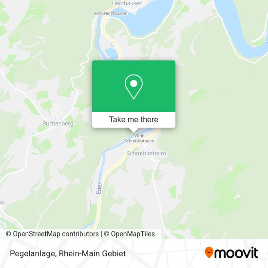 Карта Pegelanlage
