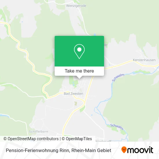Карта Pension-Ferienwohnung Rinn
