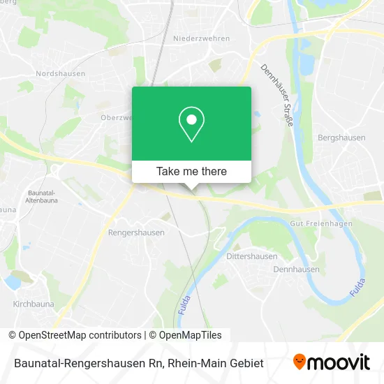 Карта Baunatal-Rengershausen Rn