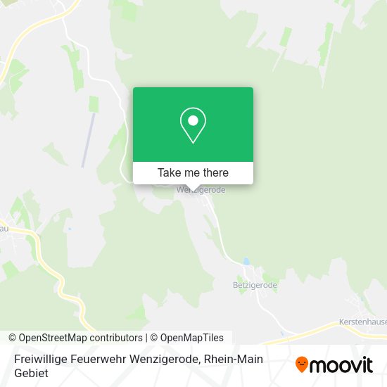 Карта Freiwillige Feuerwehr Wenzigerode