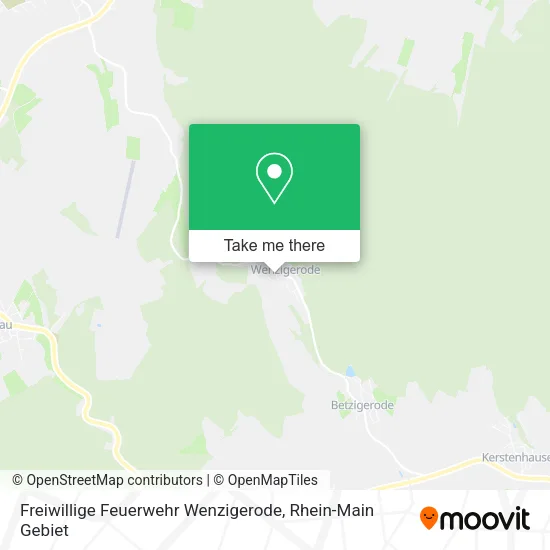 Карта Freiwillige Feuerwehr Wenzigerode