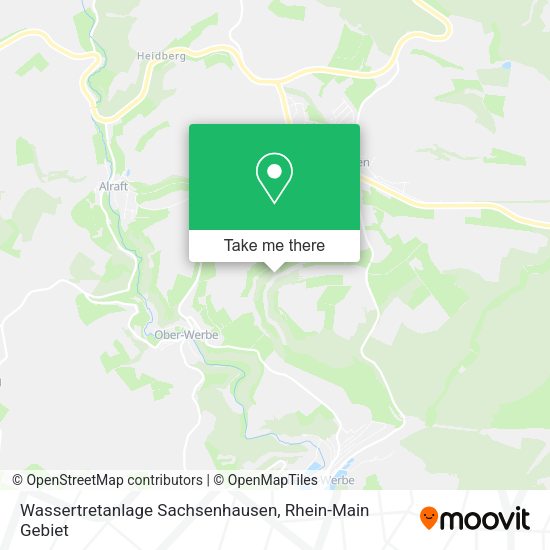 Карта Wassertretanlage Sachsenhausen