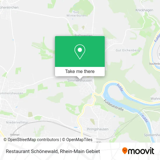 Карта Restaurant Schönewald