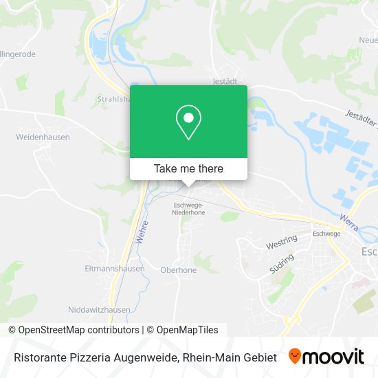 Карта Ristorante Pizzeria Augenweide
