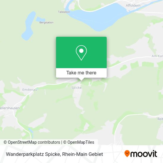 Карта Wanderparkplatz Spicke