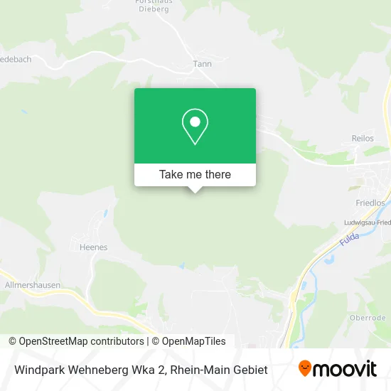 Карта Windpark Wehneberg Wka 2