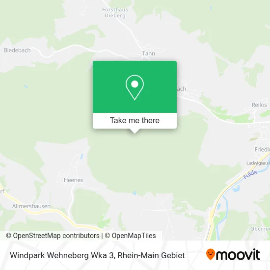 Карта Windpark Wehneberg Wka 3