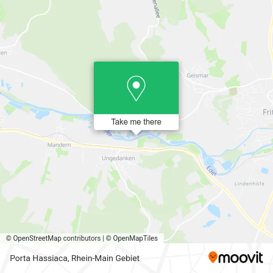 Карта Porta Hassiaca