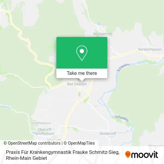 Карта Praxis Für Krankengymnastik Frauke Schmitz-Sieg