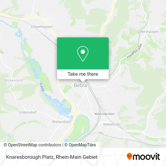 Карта Knaresborough Platz