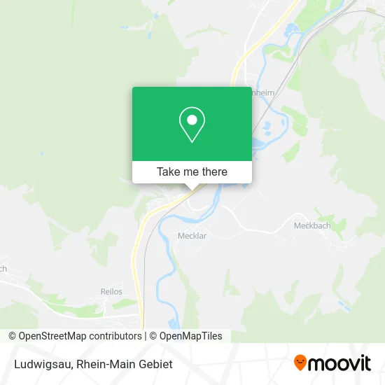 Карта Ludwigsau