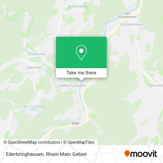 Карта Ederbringhausen