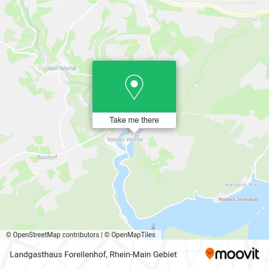 Карта Landgasthaus Forellenhof