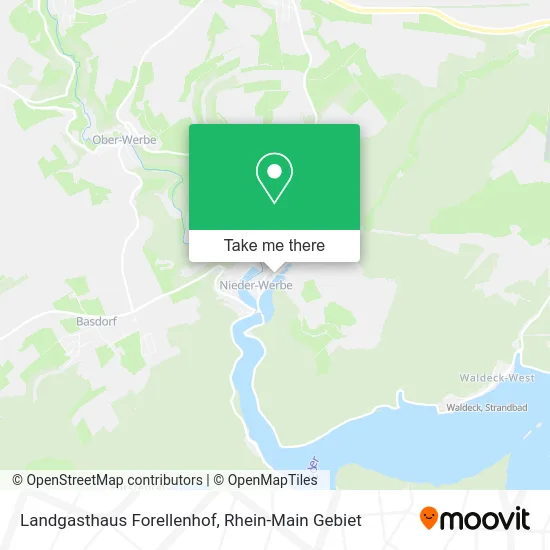 Карта Landgasthaus Forellenhof