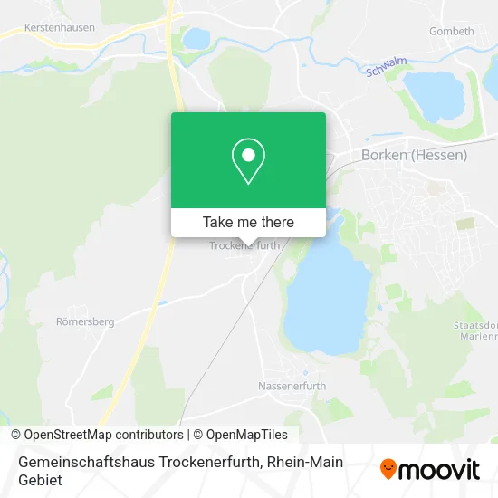 Карта Gemeinschaftshaus Trockenerfurth