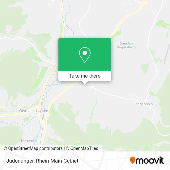 Карта Judenanger